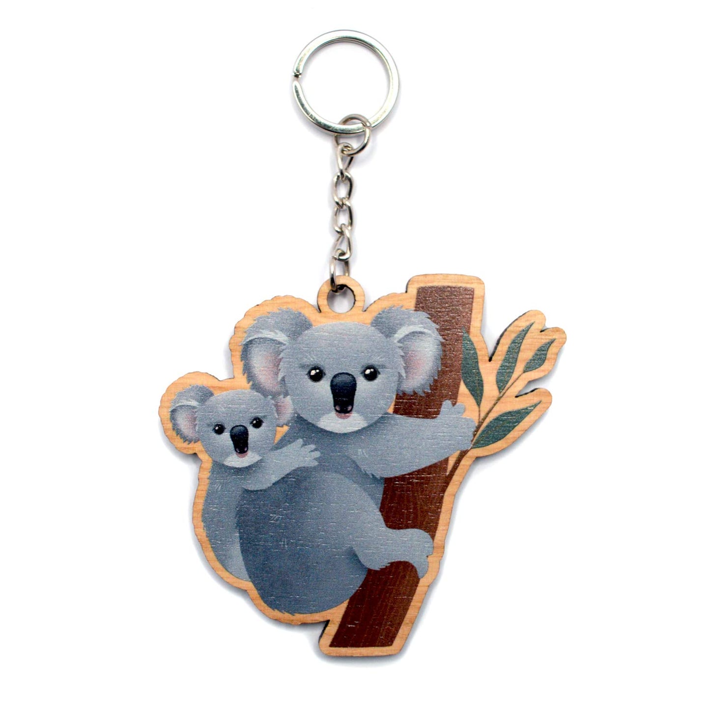 Wooden Keychain | Koala