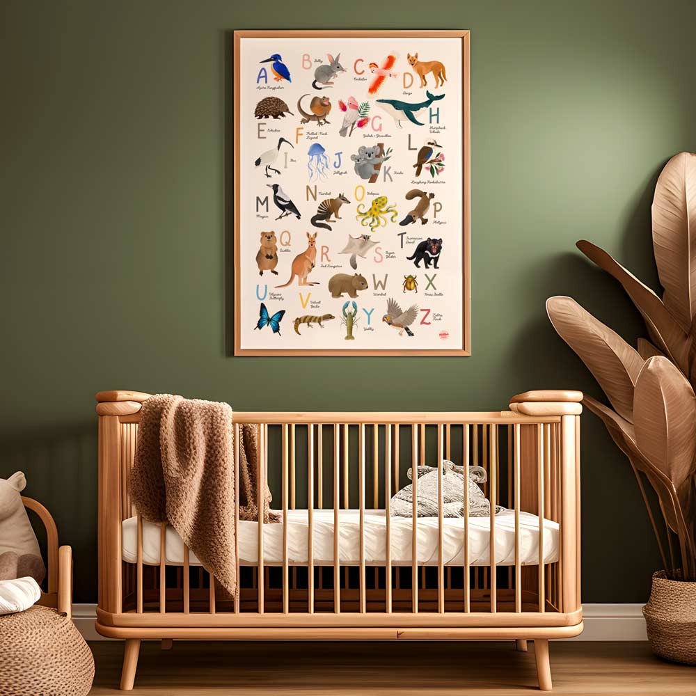 Australian Animals Alphabet | Fine Art Print