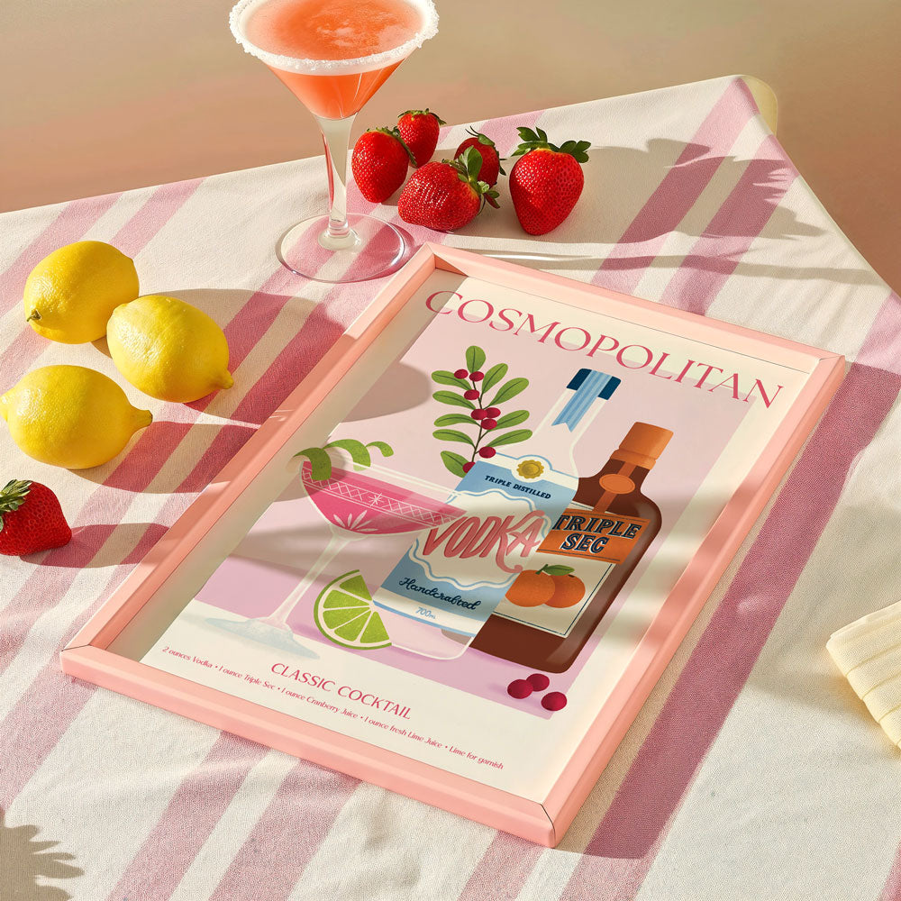 Cosmopolitan - Cocktail Series | Fine Art Print