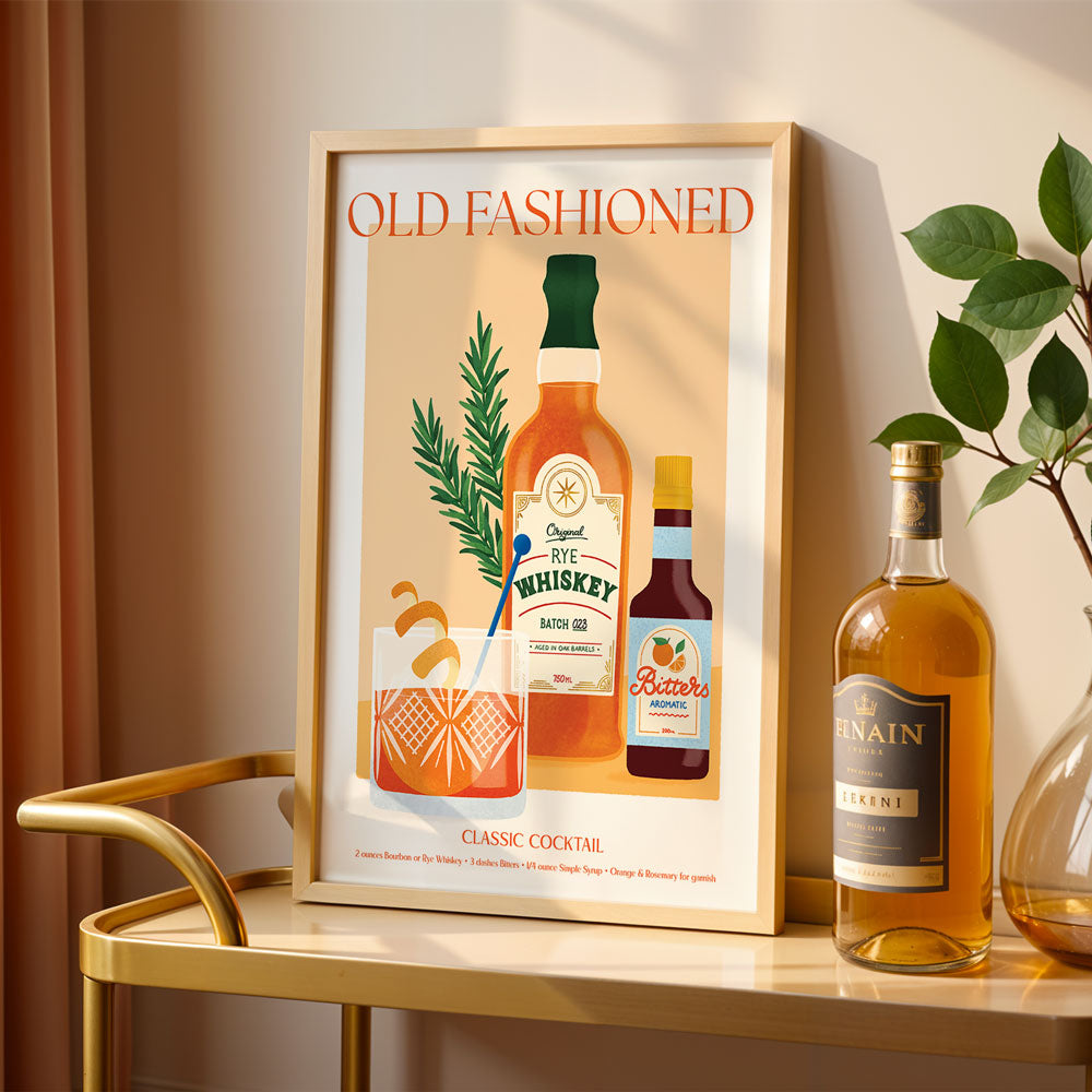 Old Fashioned - Cocktail Series | Fine Art Print