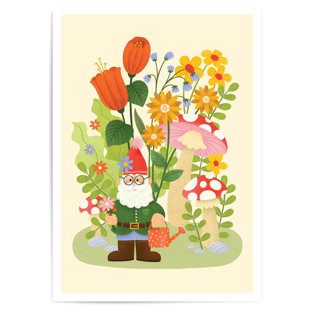 Garden Gnome | Fine Art Print
