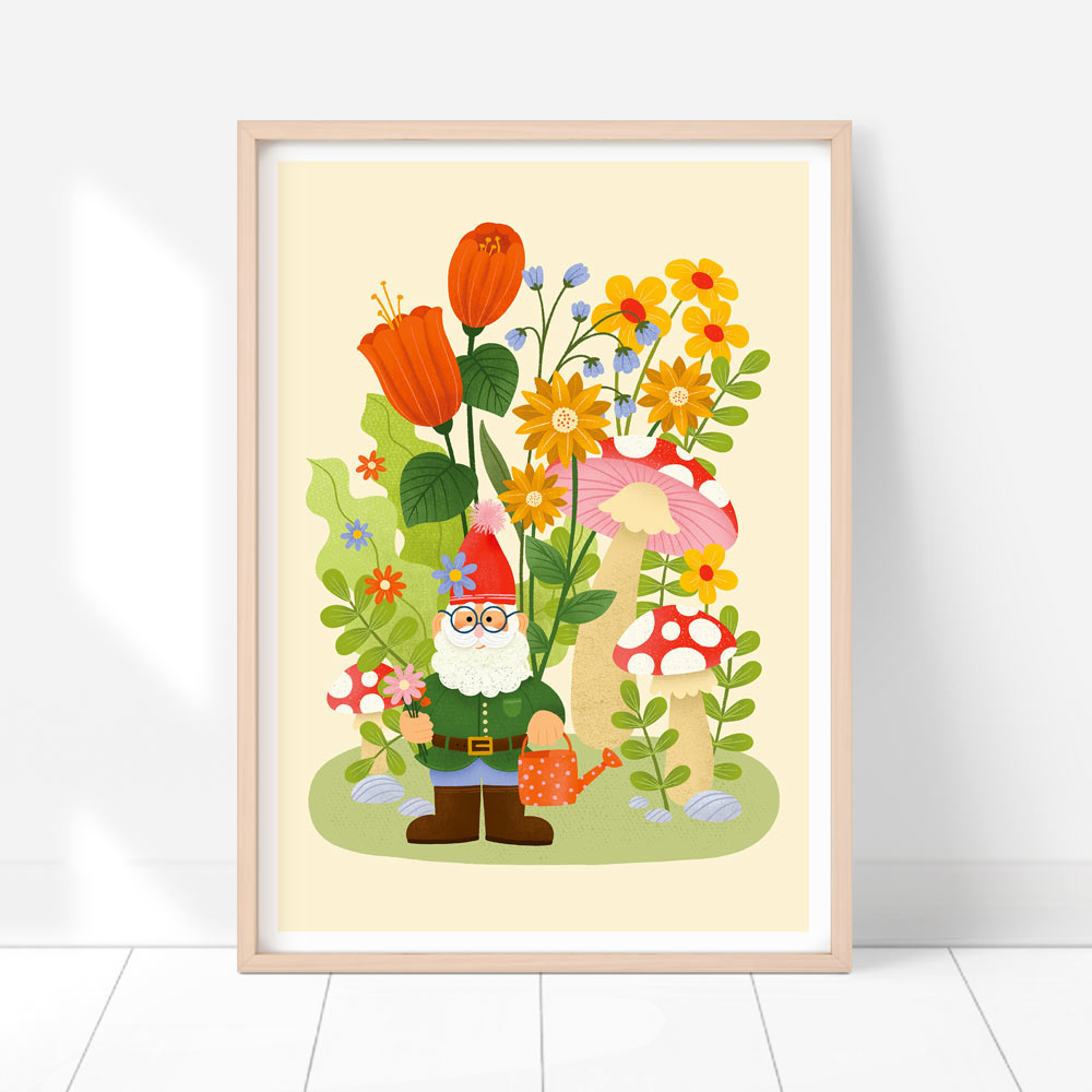 Garden Gnome | Fine Art Print