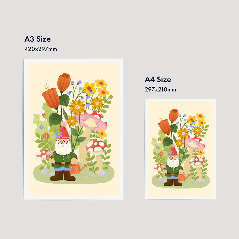 Garden Gnome | Fine Art Print