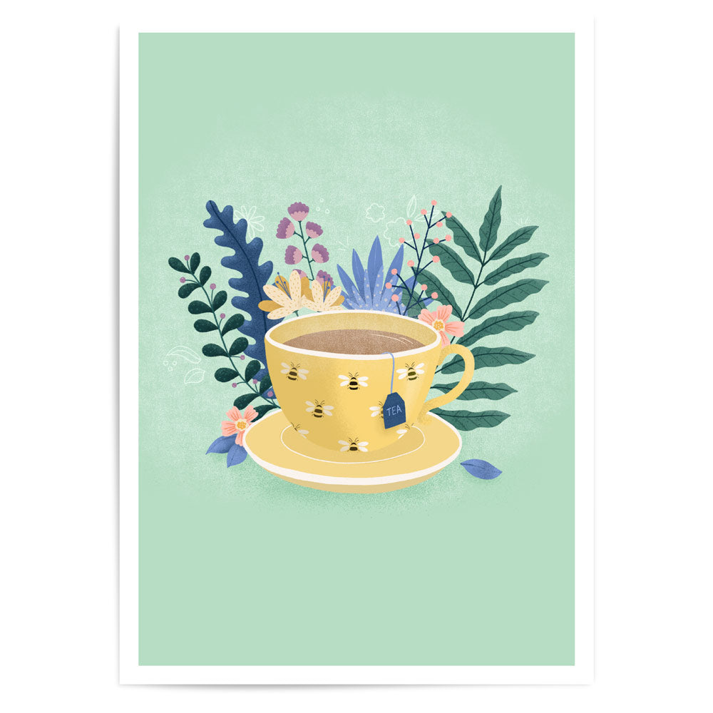 Teacup Green | Fine Art Print