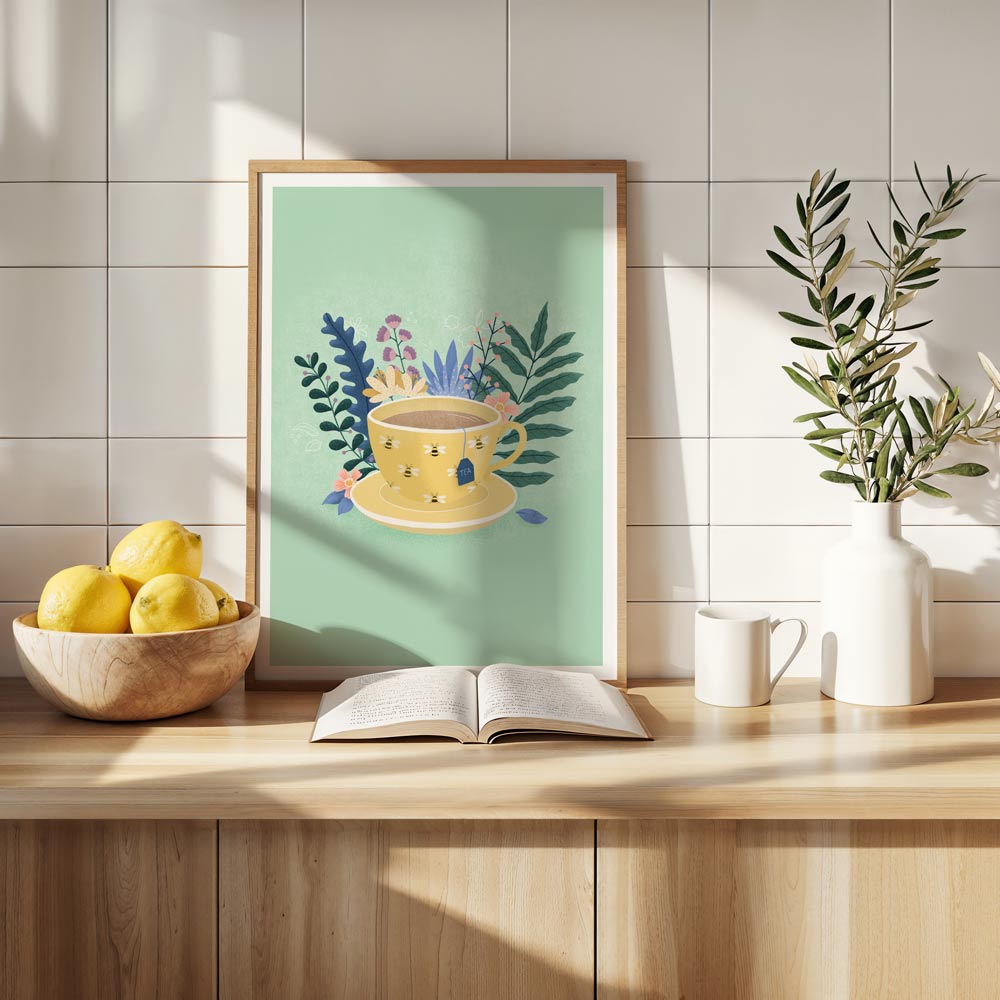 Teacup Green | Fine Art Print