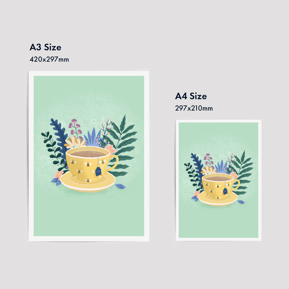 Teacup Green | Fine Art Print