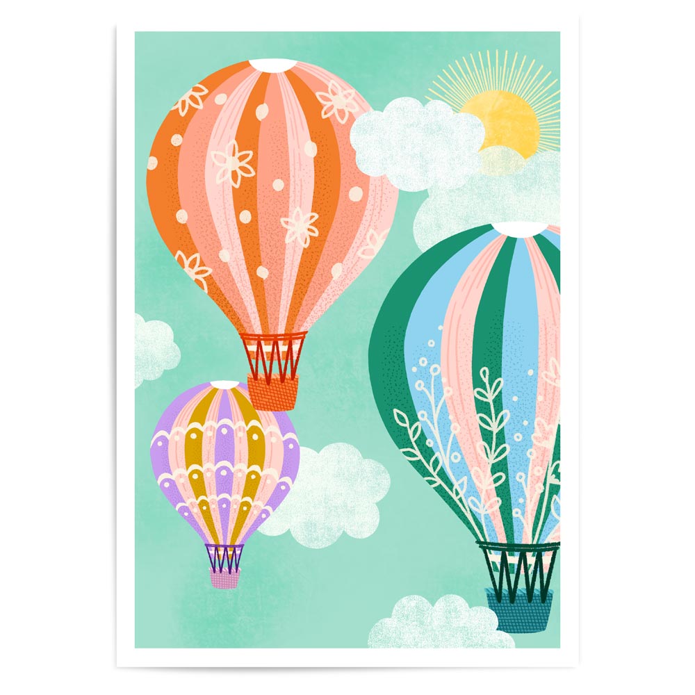 Hot Air Balloon | Fine Art Print