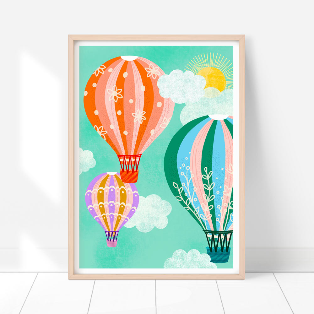 Hot Air Balloon | Fine Art Print