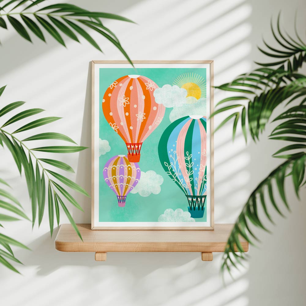 Hot Air Balloon | Fine Art Print