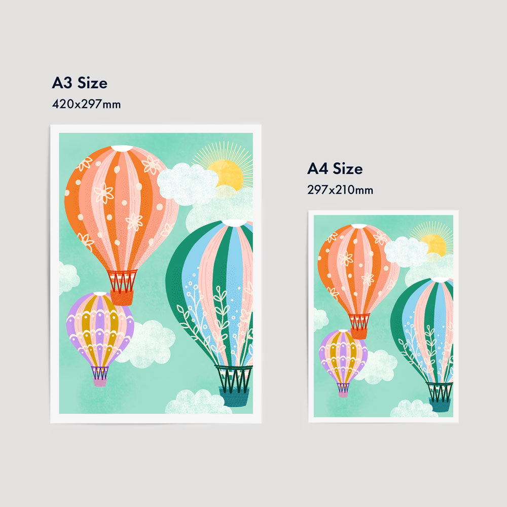 Hot Air Balloon | Fine Art Print