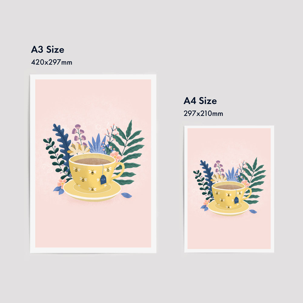 Teacup Pink | Fine Art Print