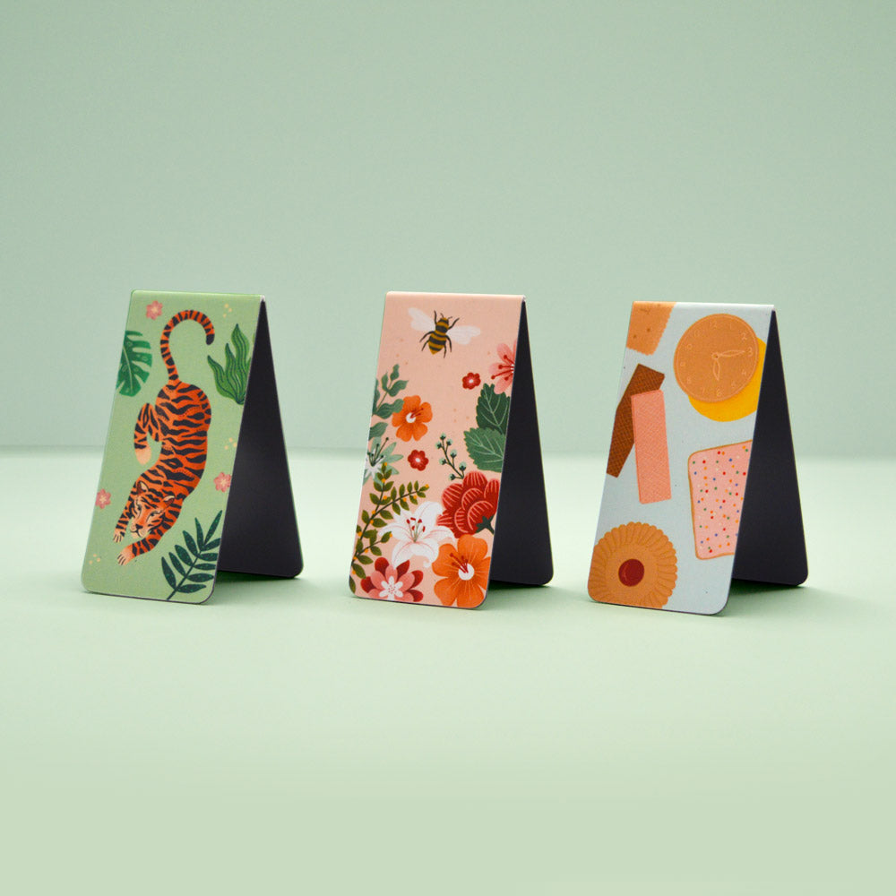 Magnetic Bookmarks Set - Pack 1
