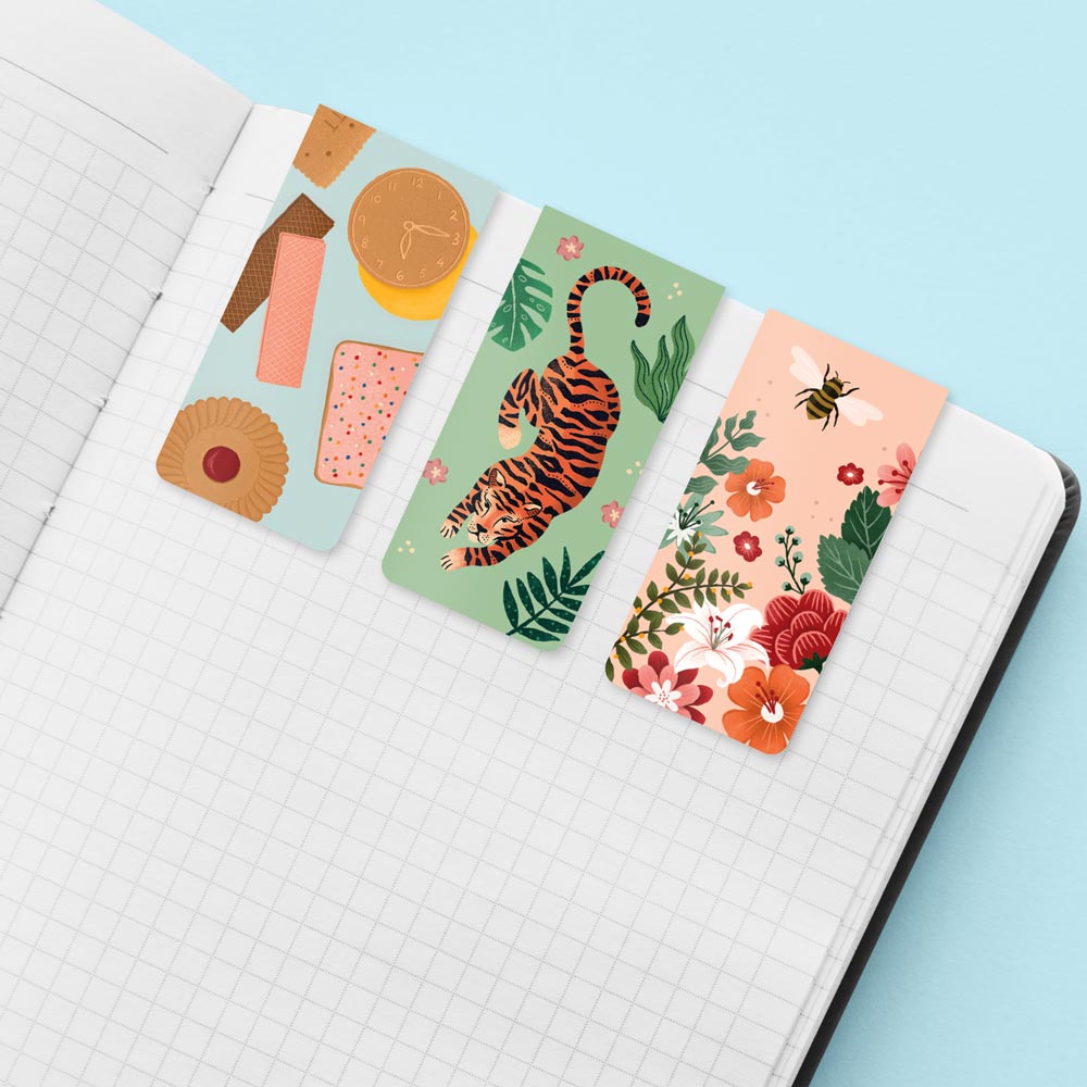 Magnetic Bookmarks Set - Pack 1