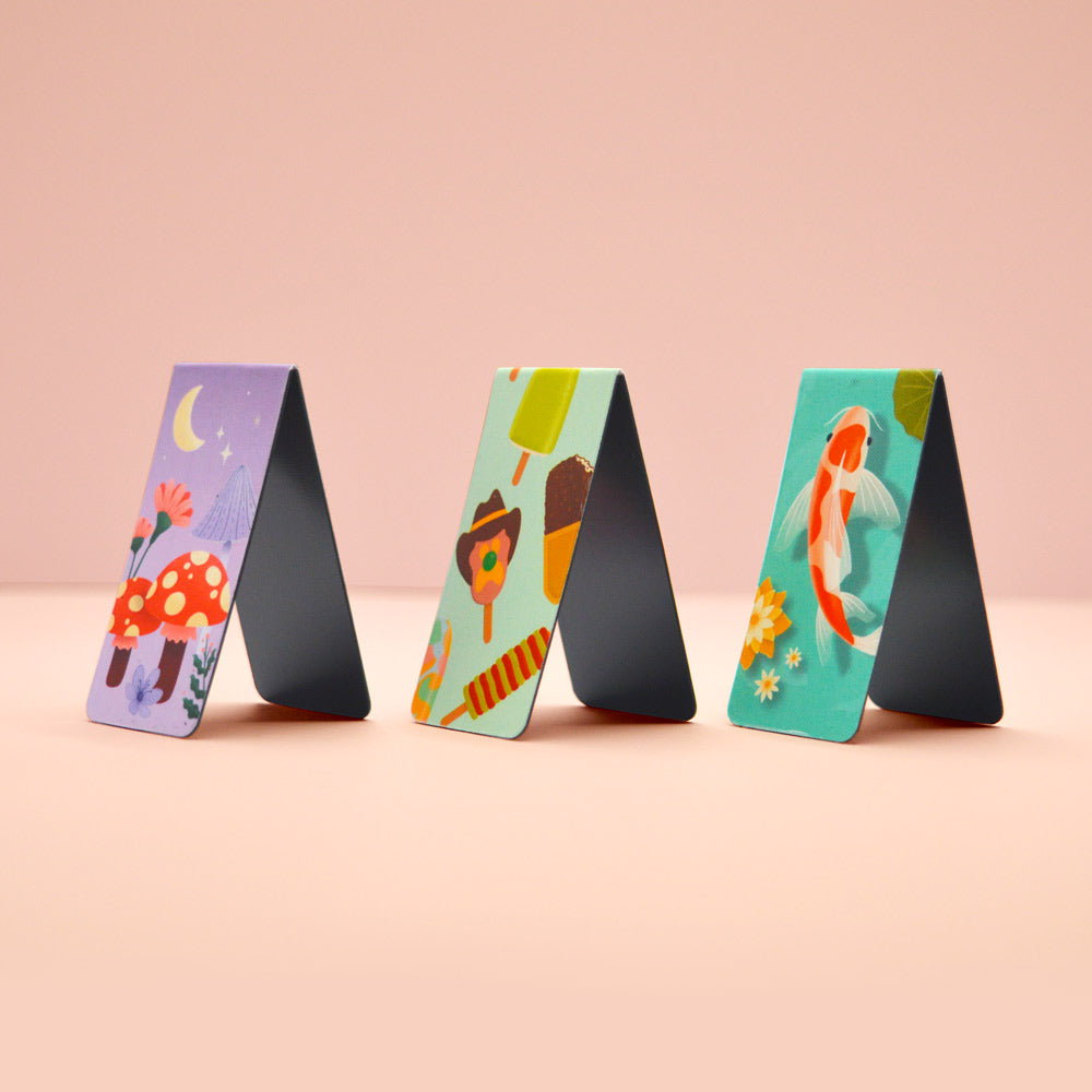 Magnetic Bookmarks Set - Pack 2