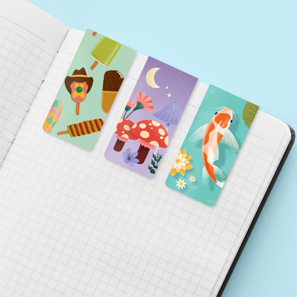 Magnetic Bookmarks Set - Pack 2