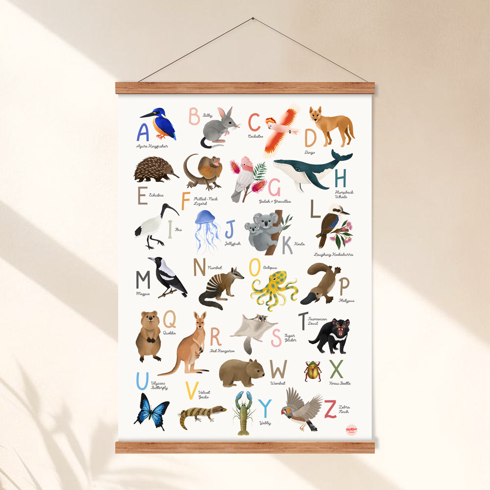 A2 Magnetic Wooden Hanging Frame