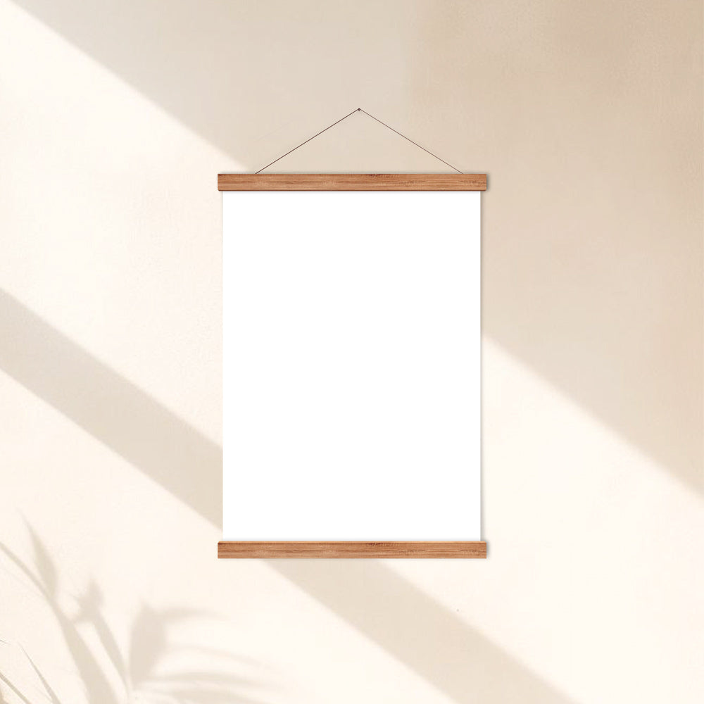 A3 Magnetic Wooden Hanging Frame