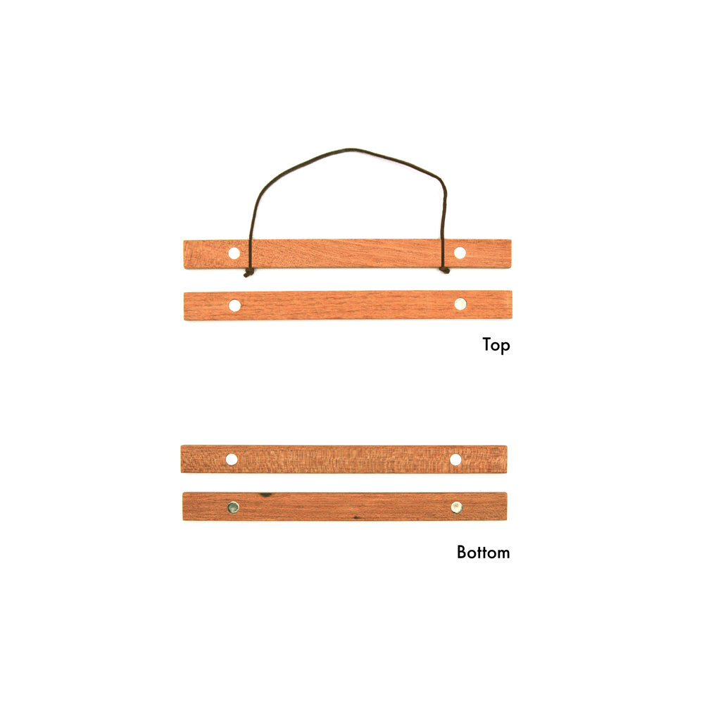 A4 Magnetic Wooden Hanging Frame
