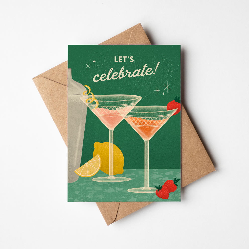 Cocktails | Greeting Card