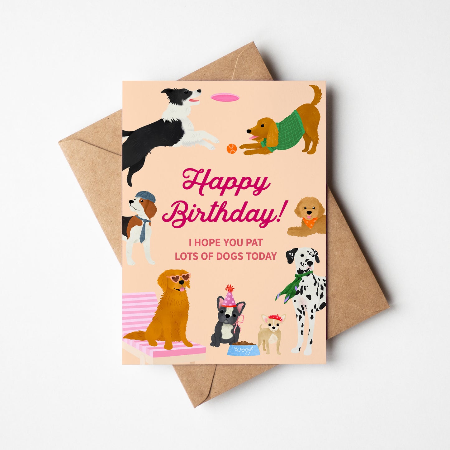 Dapper Dogs | Greeting Card