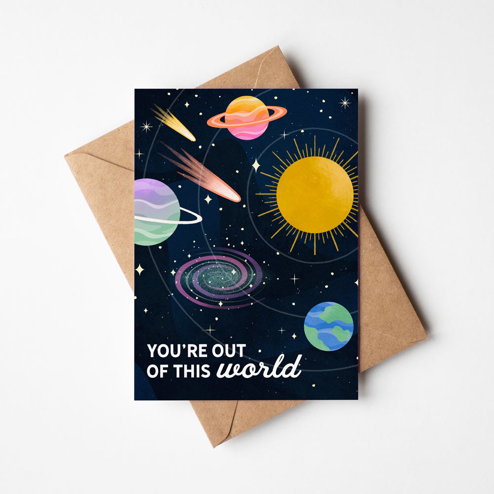 Galaxy | Greeting Card