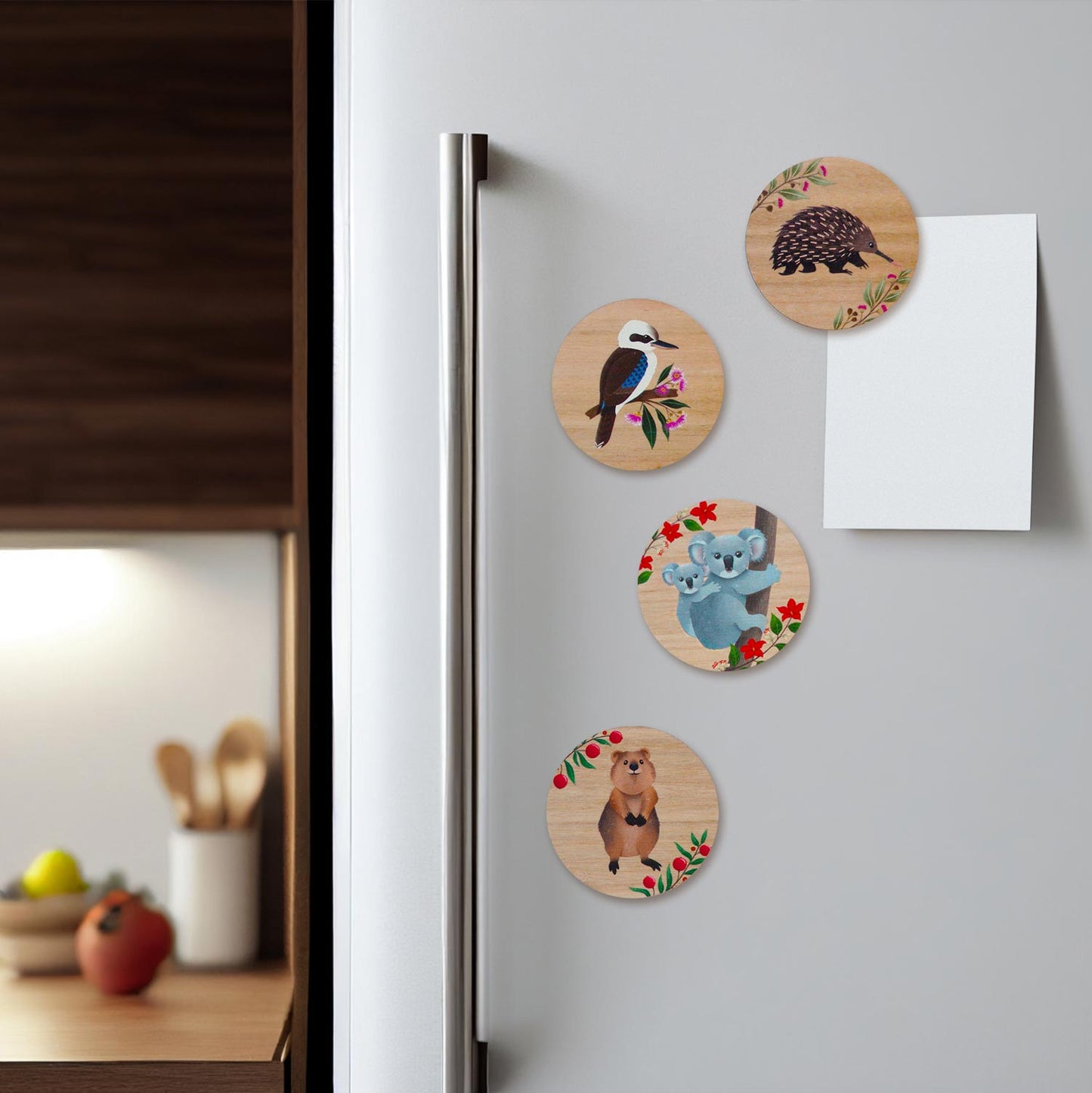 Wooden Magnets Set | Pack 1