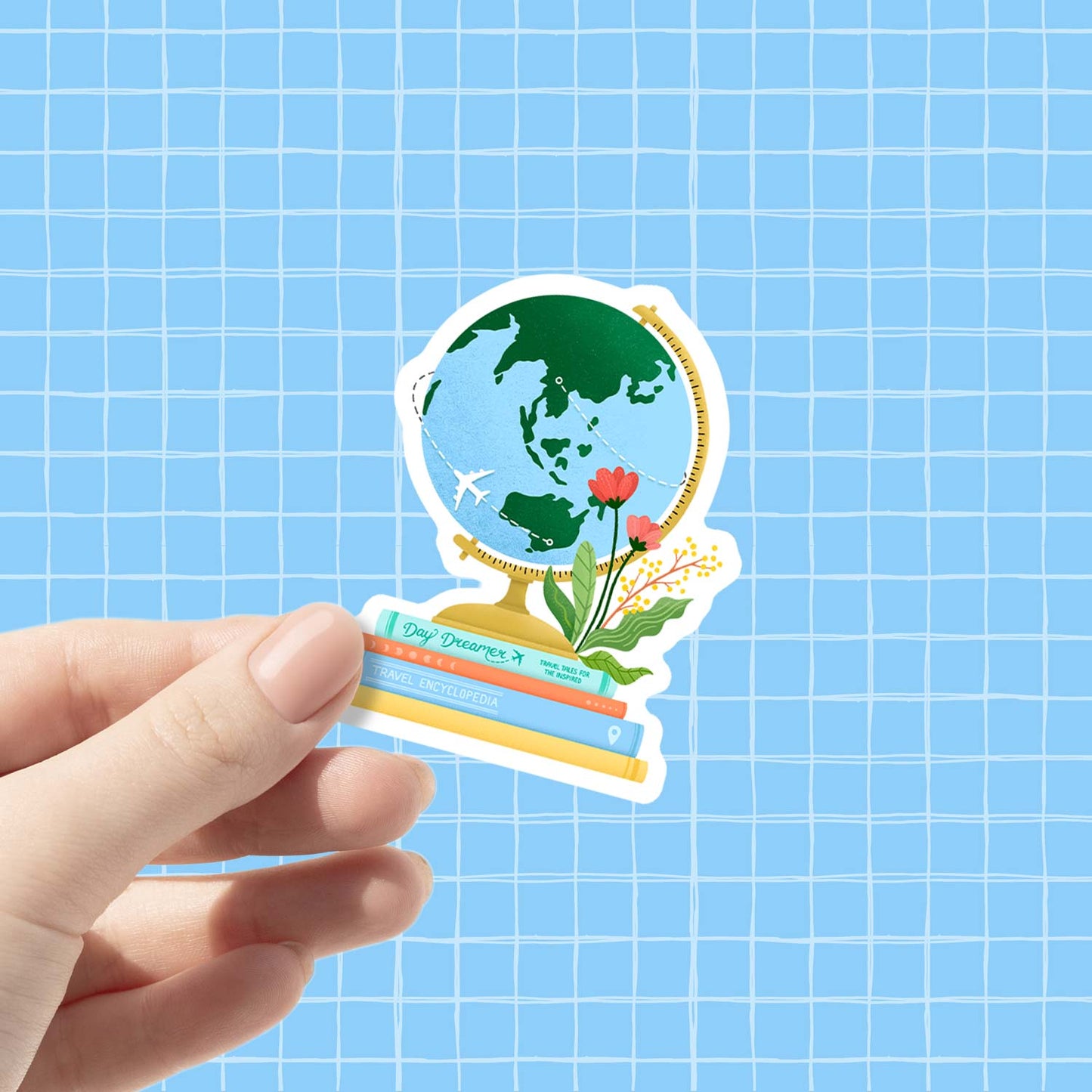 Travel Globe | Vinyl Sticker