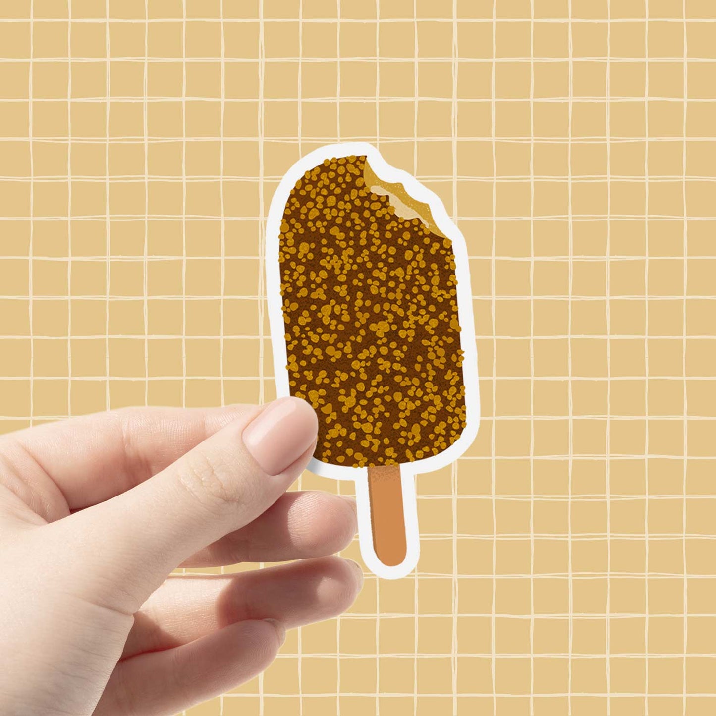 Aussie Ice Creams Golden Gaytime | Vinyl Sticker