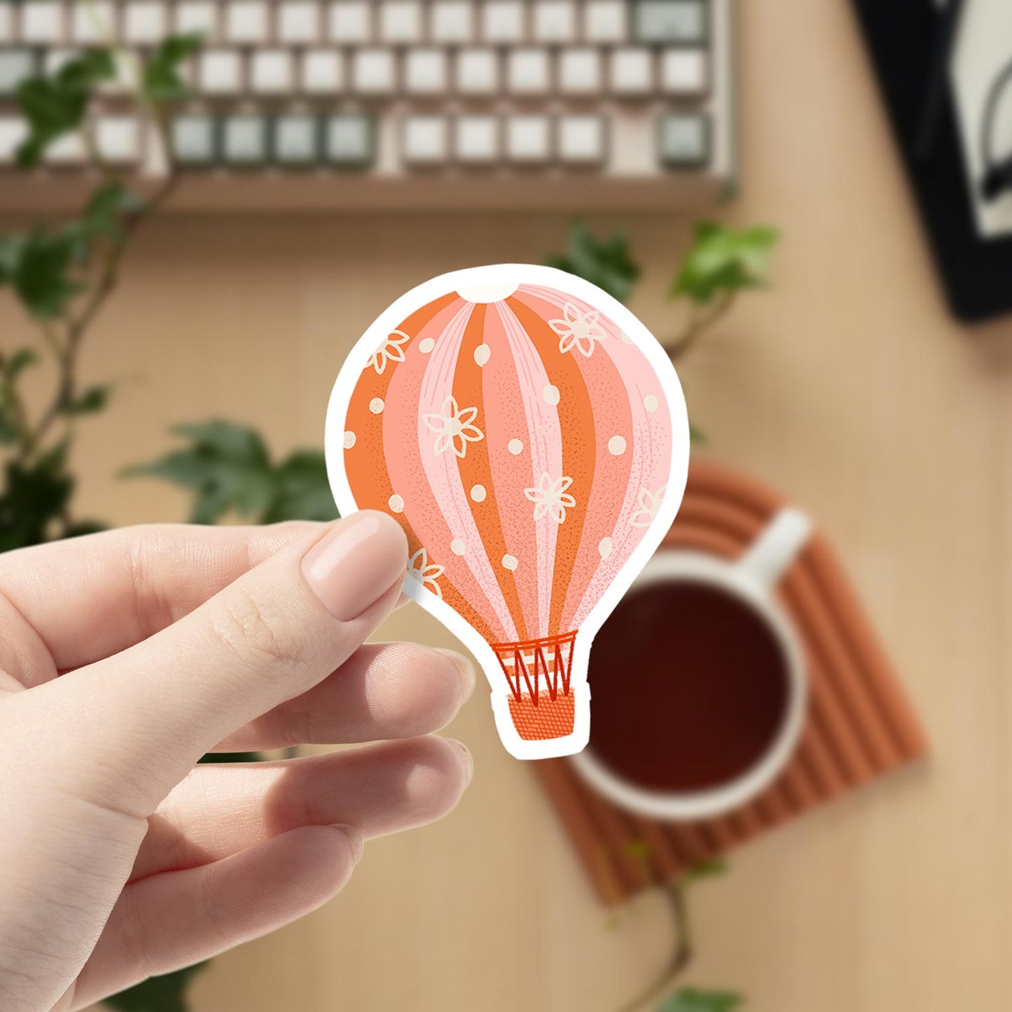 Hot Air Balloon | Vinyl Sticker