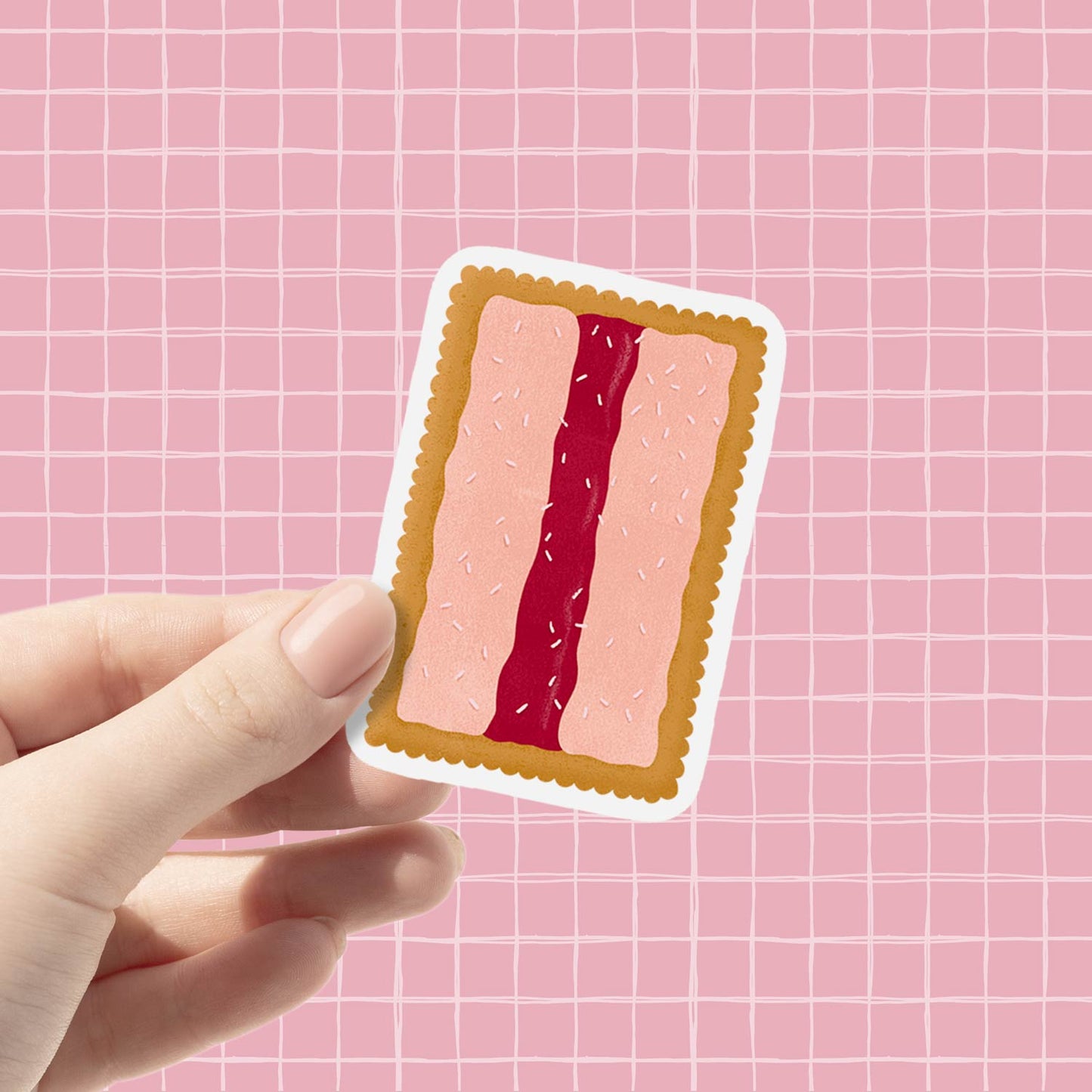 Aussie Biscuits Iced Vovo | Vinyl Sticker