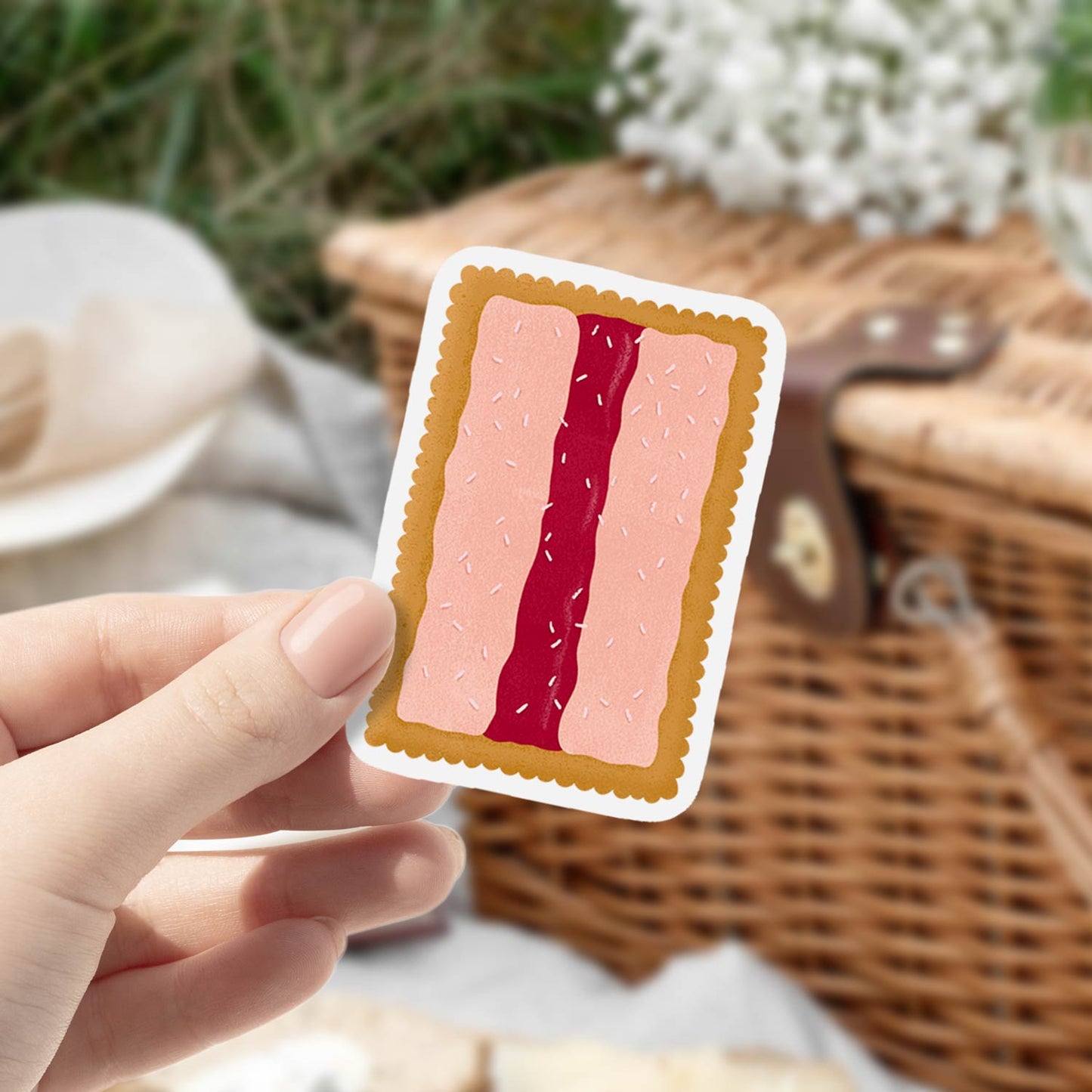 Aussie Biscuits Iced Vovo | Vinyl Sticker