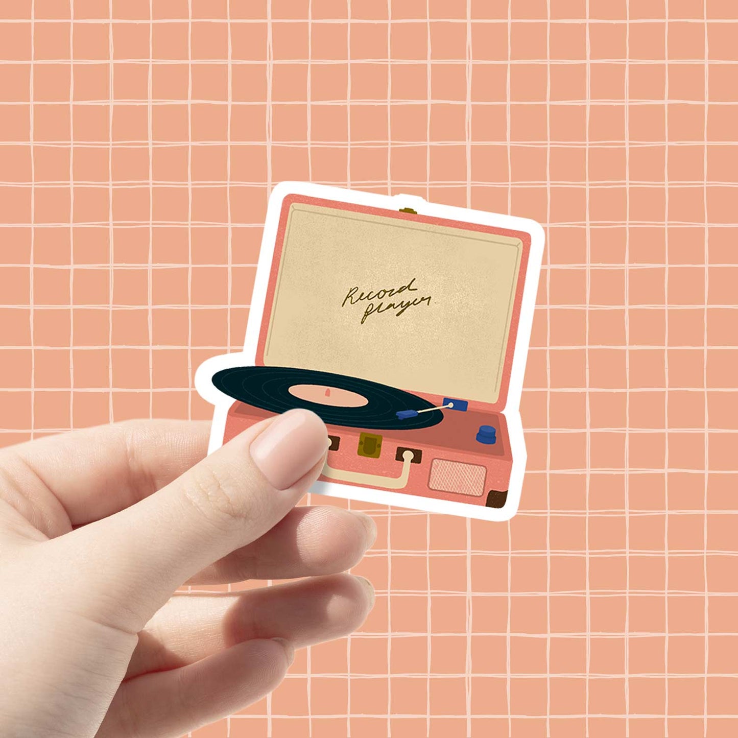 Record Player | Vinyl Sticker