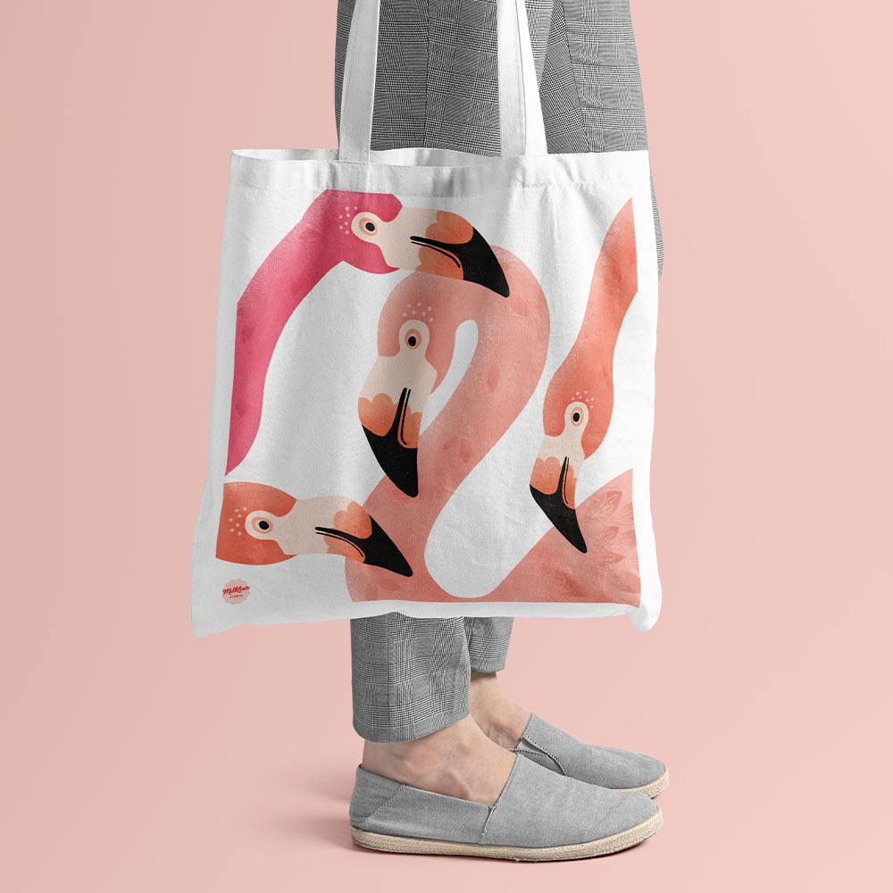 Flamingos | Tote Bag