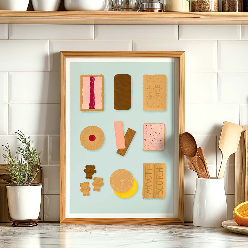 Aussie Biscuits | Fine Art Print