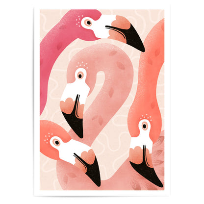 Flamingos | Fine Art Print