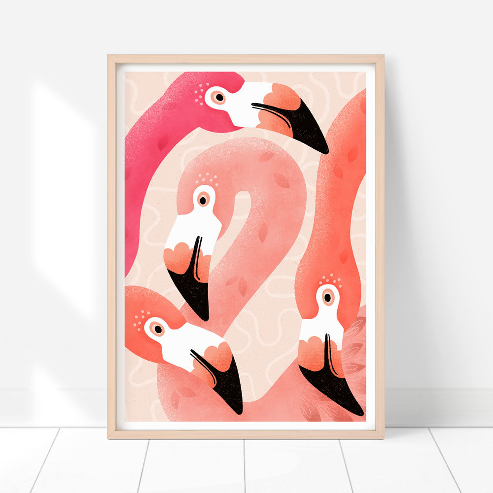 Flamingos | Fine Art Print