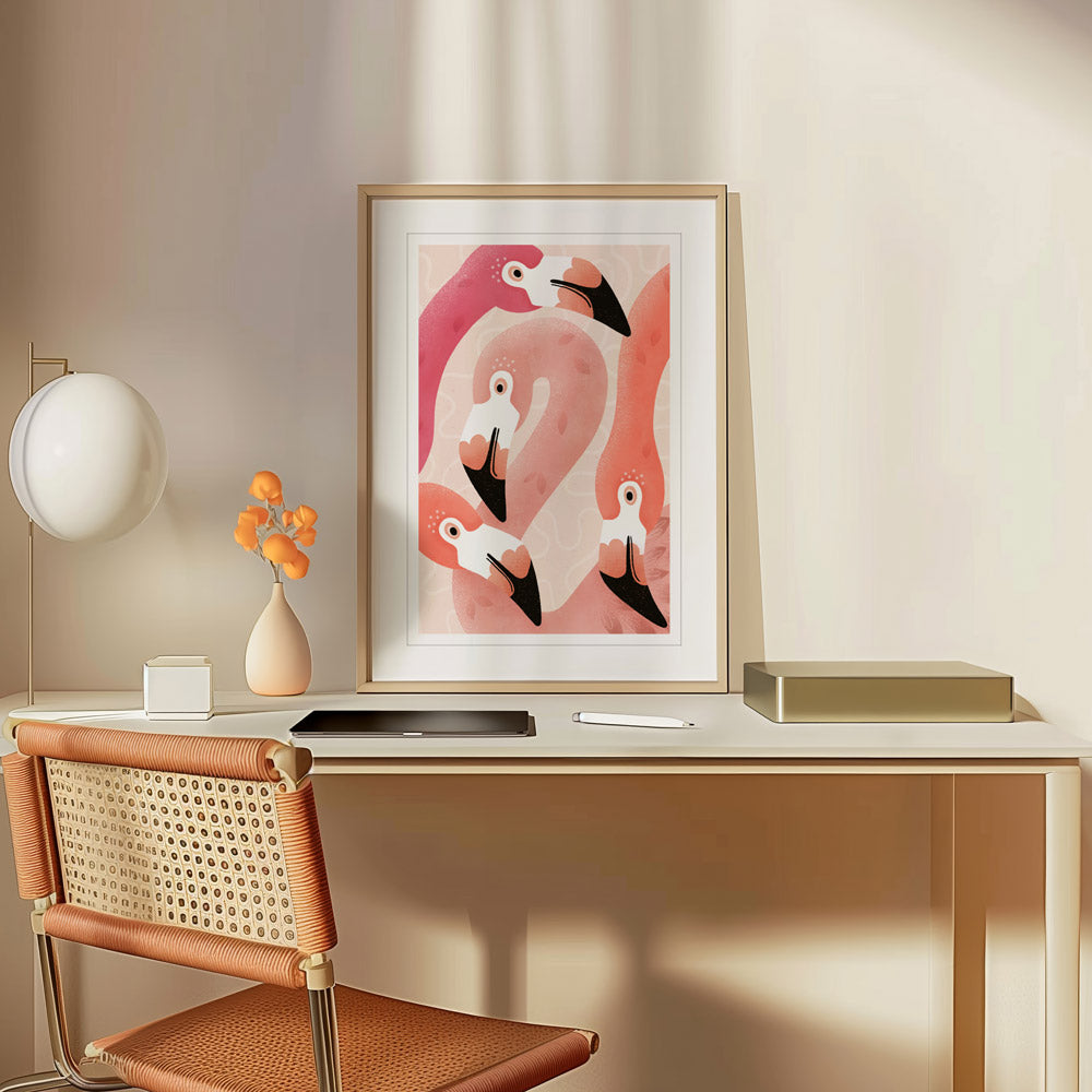 Flamingos | Fine Art Print