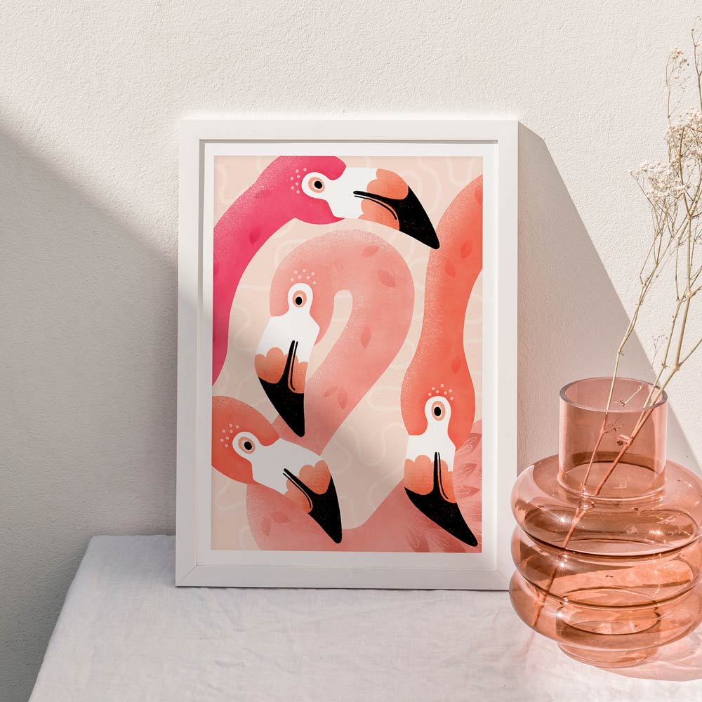 Flamingos | Fine Art Print