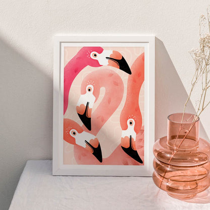 Flamingos | Fine Art Print