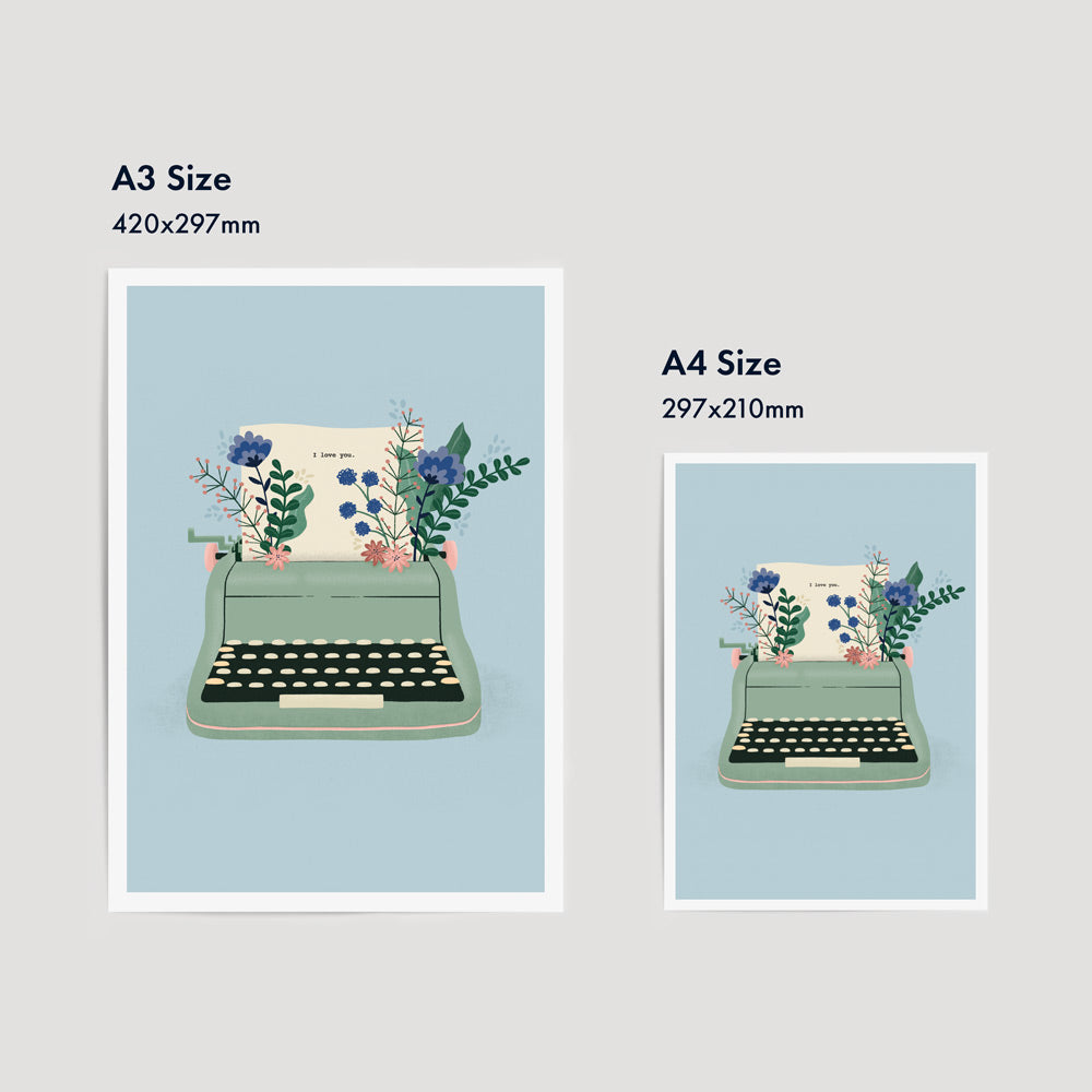 Typewriter | Fine Art Print