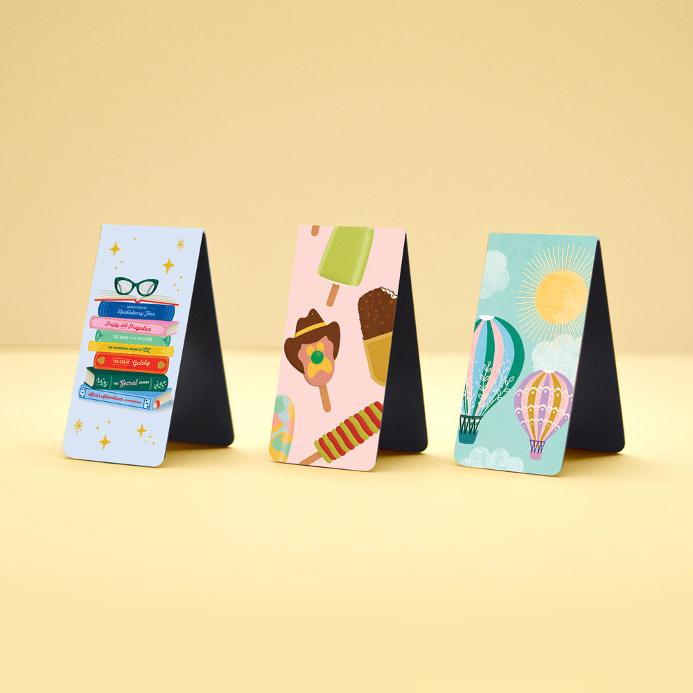 Magnetic Bookmarks Set - Pack 1