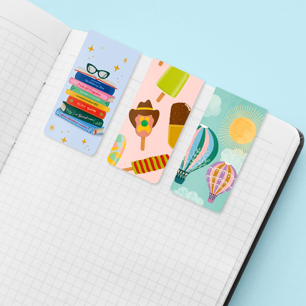 Magnetic Bookmarks Set - Pack 1