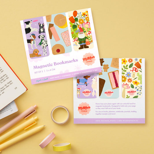 Magnetic Bookmarks Set - Pack 2