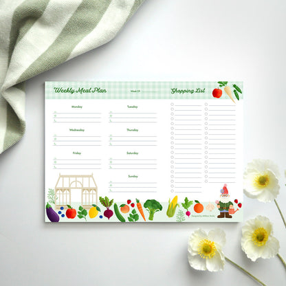 Garden Feast | A4 Weekly Planner Notepad