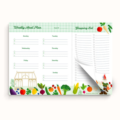 Garden Feast | A4 Weekly Planner Notepad