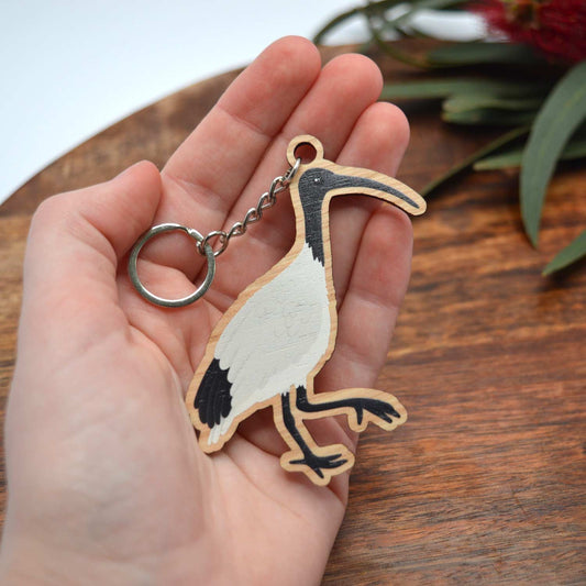 Wooden Keychain  | Ibis