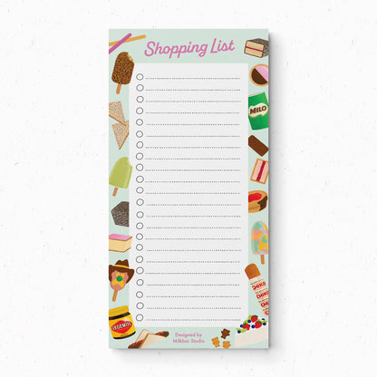 Aussie Snacks | Shopping List Notepad