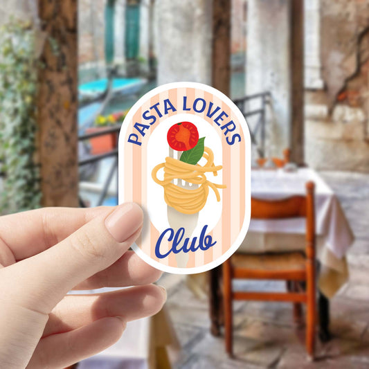 Pasta Lovers Club | Vinyl Sticker