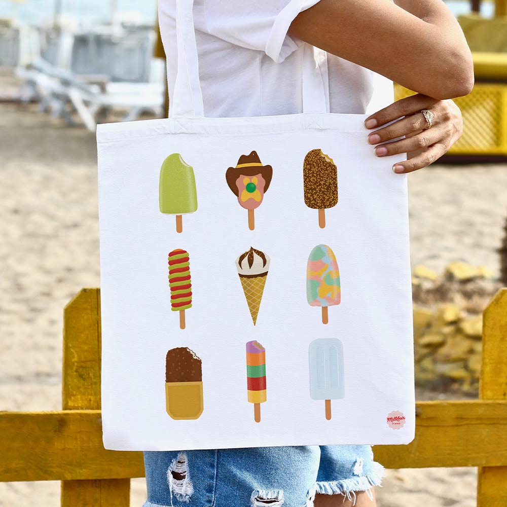 Aussie Ice Creams Tote Bag Milkbar Studio